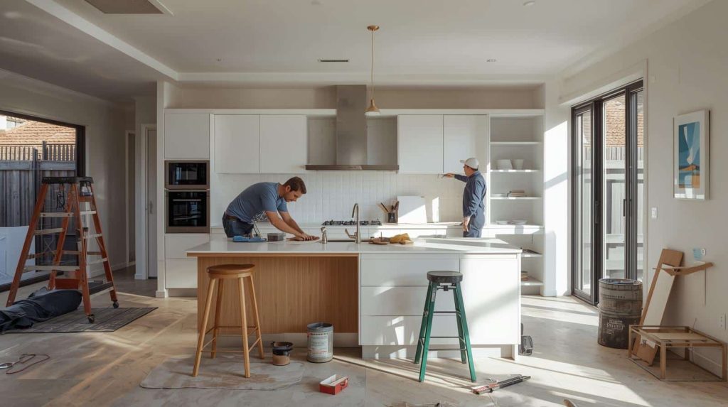 home renovation performed by Armak millwork in Langley bc