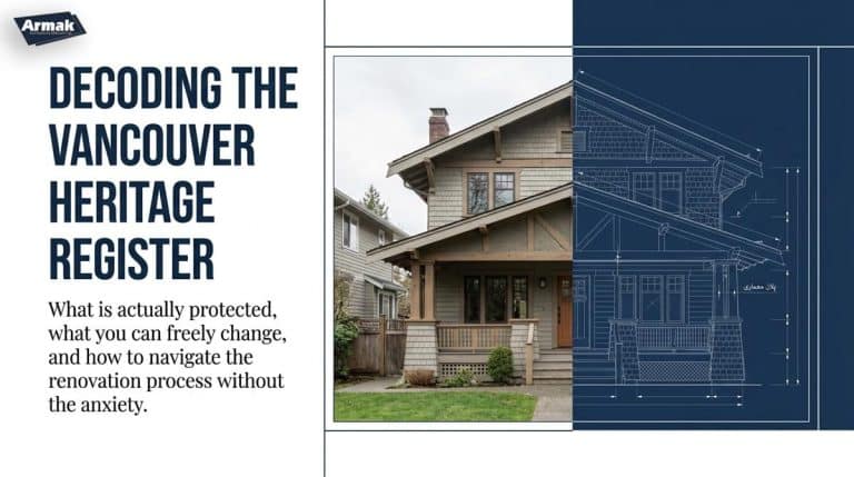 Renovating a Home on the Vancouver Heritage Register